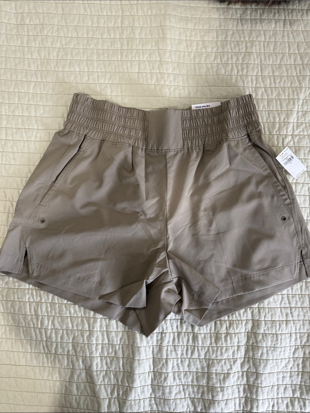 Old Navy Stretchtech High-Waist Khaki Women’s Shorts